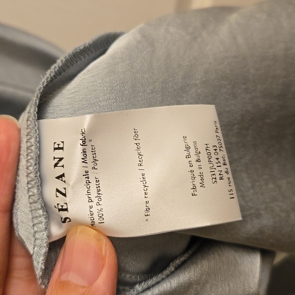 Sezane Sandy Midi Skirt in Sea Green - Picture 6 of 9